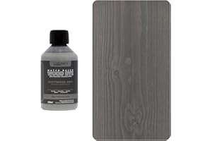 Littlefair's Teinte Bois 250ml - Teinture Bois Écologique À Base D'Eau et Sûre - Lasure Bois Intérieur à Séchage Rapide - Peinture Lasure pour Bois Nettoyage Facile - Couleur:Gris Bois Flotté