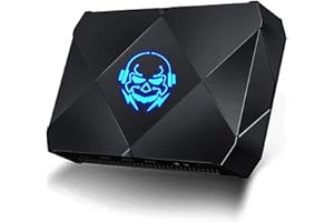 KINGNOVYPC Gaming Mini PC, Intel Core i9-11900H (Up to 4.9GHz), Mini Computer 32GB RAM 1TB SSD, Mini PC Windows 11 Pro Support 4K Triple screen display, WiFi6 / BT5.2, 4xUSB 2.0, 3xUSB3.0