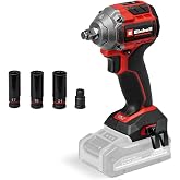 Einhell Professional Ak&uuml;l&uuml; Darbeli Somun Sıkma TP-CW 18/260-C Li BL-Solo PXC (18 V, 260 Nm tork seviyesi, otomatik durdurma a