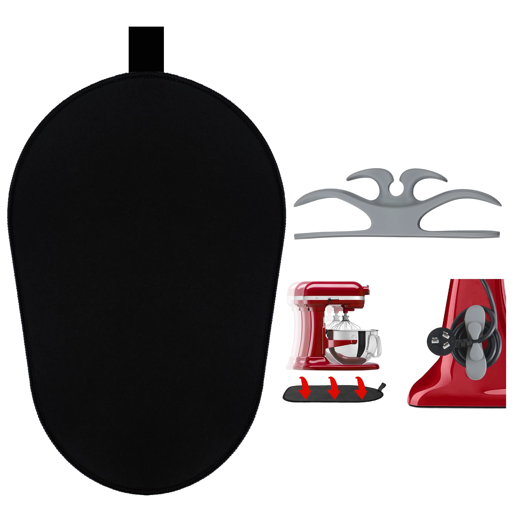 Sliding Mat for KitchenAid Mixer: The Ultimate Mover Mat Pad for 5-8Qt Bowl Lift Stand Mixer â€“ A Must-Have Kitchen Accessory Compatible with Pro 600 Stand Mixer!