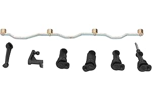 DEROR Kit de volets de turbulence de collecteur d'admission 55210201 convient pour Vauxhall Astra H/Signum/Vectra C/Zafira B