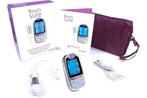 TensCare itouch Sure - Pelvic Floor Exerciser for Strengthening and Toning. Aids in the Treatment of Incontinence and Bladder Leaks, Silver