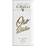 Frantoio Oleario Cirulli Olio Extravergine di Oliva Italiano Estratto a Freddo, EVO Lattina (3 Litri)