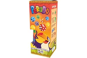 Zygomatic Perudo - Juego de Mesa para Adultos y Familias, Lanza Tus Dados y márcate faroles, A Partir de 8 Años, De 2 a 6 Jugadores, 30 Minutos por Partida, Español