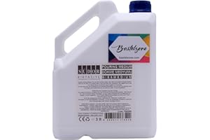 BASTELZONE Foning Medium 3 litres pour les applications d'écoulement et d'arrosage, moyen, arrosoir pour peinture acrylique, non jaunissant, flexible, imperméable à l'eau, augmente le flux de peinture 3000 ml