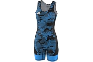 Extreme Hobby – Maillot de Lutte compressif Havoc pour Femme, Combinaison de compétition Professionnelle