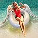 Produktbild Huaanlonguk Aufblasbare Schwimmendes Bett, Pool Floating Row Schwimmen Party Pool Lounge Floß Dekorationen Spielzeug für Erwachsene & Kinder (Engel Flügel)