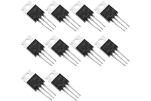 PENGLIN 10 Stück IRF840PBF IRF840 840 N-Kanal MOSFET Transistor 8 A, 500 V, 0.85 Ohm TO-220AB IRF840 Transistoren