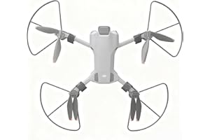 Honbobo Propellerschutz Guards für DJI Mini 5 Pro, Antikollisions Ring Propeller Blatt Schutz Sicherheitsabdeckung Zubehör für DJI Mini 5 Pro (Grey)