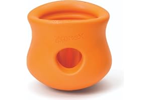 WEST PAW Zogoflex Toppl Jouet pour Chien Taille L Tangerine Orange