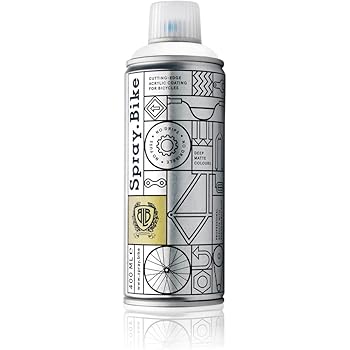 silver color spray for bike