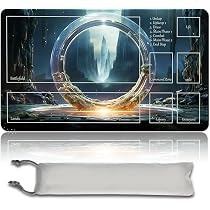 Tapis De Jeu MPLR Premium 60x35cm – Compatible TCG/OCG/MTG – Surface Antidérapante Et Durable – Modèle Nicol-Bolas