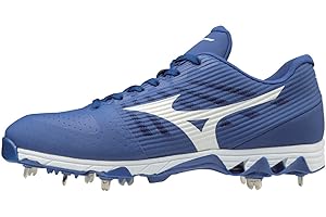 Mizuno Men's 9-Spike Ambition Low Metal Cleat Baseball Shoe