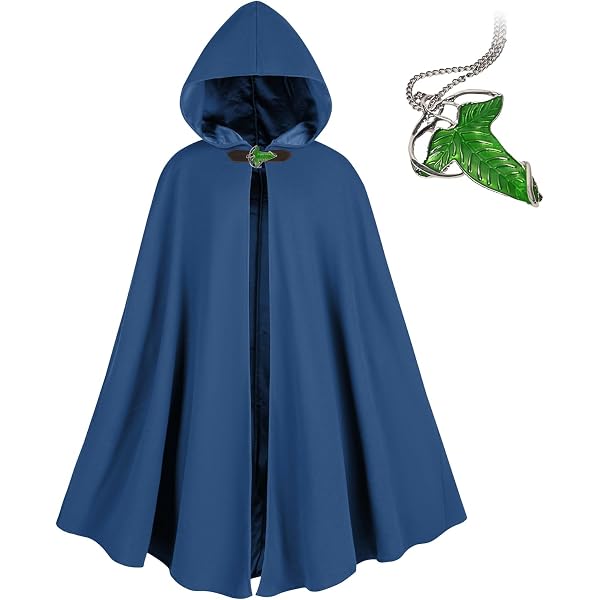 Cape Médiévale à Capuche Avec Boucle - Costume Renaissance, LARP, Viking, Festival