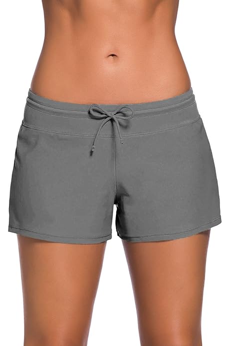 Pantaloncini Da Nuoto Donna Con Gonna - Costume Bikini Shorts Mare - Foto 8