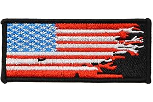 topt celte ecusson Drapeau USA us Biker Vintage 9,5x4 cm thermocollant patche Badge