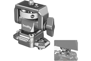 SMALLRIG Quick Release Camera Monitor Mount with Integrated NATO Rail, Feldmonitorhalterung, 360° schwenkbar und 160° neigbar, NATO-Kameramonitorhalterung, max. Nutzlast 2,5 kg, HawkLock H21-4487