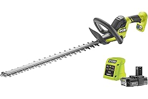 Ryobi RY18HT55A-120 18V ONE+™ Cordless 55cm Hedge Trimmer Starter Kit (1 x 2.0Ah)