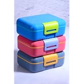 Rotanev 3 Design 5 Compartment 2 Storey Nutrition Box with Self Spoon