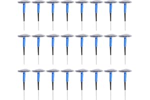 BOABY Pack of 24 Tyre Repair Patches, Universal Rubber Plasters, Tyre Patches, Mushroom Head, Tyre Punctures, Tyre Repair Accessories, for Car, Motorcycle, Tubeless Patches, Chewing Gum (36 x 4 mm)