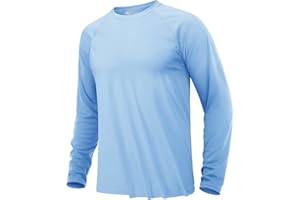 KEFITEVD Hauts Décontractés à Manches Longues pour Hommes Chemises Légères et Confortables