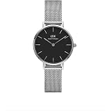 Daniel Wellington Petite Sterling Orologio Donna, 32mm, in Maglia, Argento  : Amazon.it: Orologi