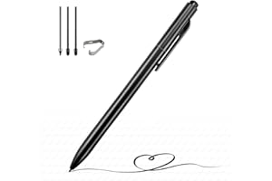 REEYEAR Stylo numérique ProSketch compatible avec Remarkable 2/Scribe/Supernote avec gomme et pince à crayon + jamais remplacer les pointes fines en titane, inclinaison, niveau de pression 4096, remplacement