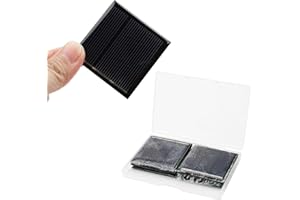 GALDOEP 6 Pcs 1.5V 150mA 45X45mm Mini módulo de panel solar pequeño ，Mini Panel Solar para Energía de Energía Solar, Hogar DIY, Proyectos Científicos - Juguetes - Cargador de Batería