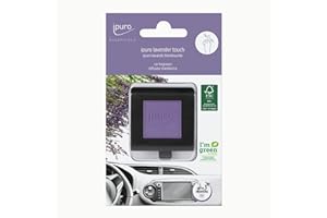 ‎IPURO ipuro - erfrischender ipuro lavender touch Auto Duft - dezenter Lufterfrischer fürs Auto mit besinnlichen Lavendel Noten - Auto Lufterfrischer für ein puristisches Dufterlebnis bis zu 3 Monate
