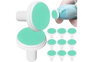 Homoyoyo -Teilige Elektrische Baby-Nagelfeilen-Ersatzpads Elektrische Baby-Nagelfeilen Schleifer-Ersatzköpfe – Grün Für Standardfeilen Ab 12 Monaten