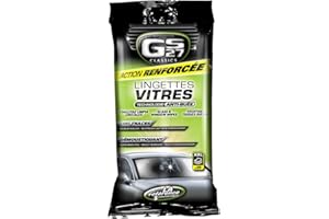 GS27 - Toallitas de cristal para coche - Toallitas limpiadoras de coche - Antiniebla, removedores - 35 unidades