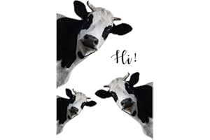 ROOELING Cow Wall Stickers | Party Window Decorations Self Adhesive Stickers Cow Patterns | Kids Bedroom Living Room Window Wall Decor Stickers