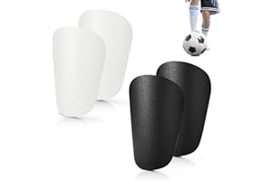 CAIXIANGYU Mini Protège Tibias, Protège-Tibias Légers, Petit Protège Tibia, Confortable et Anti-Choc, pour l'entraînement et Les matchs