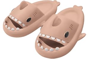 Dihope Ciabatte Squalo Donna Uomo Sandali Ciabatte Estive Comode Morbide Ciabatte Mare Antiscivolo Pantofole da Casa Piscina Spiaggia Originali Carine Shark Slippers