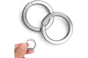 FOMGIIN 2 Stück Federringe M20, DIN 127 Federring Form B nach Federring Glatt, A4 V4A 304 Edelstahl Spiralförmige Federscheiben Unterlegscheiben Federscheibe Sprengring, EN 10088-1.4301