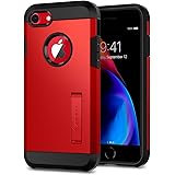 Spigen Tough Armor, Designed for iPhone 7/8 Case, Shockproof Air Cushion and Dual Layer with Kickstand Protective Case - Red