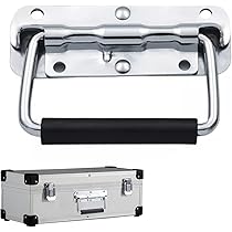 Maniglie Pieghevoli In Acciaio Inox Per Cassetti E Toolbox - Set Da 4 Pezzi, Resistenti E Facili Da Installare - Foto 2