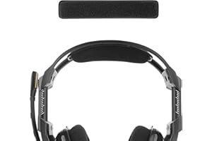 Geekria Fascia in velluto, compatibile con Astro A50 Gen 3, A50 Gen 4 per cuffie di ricambio (nero)