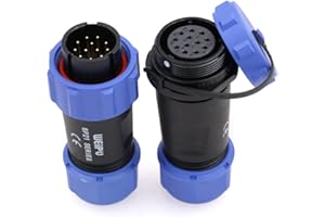 Eonvic Weipu SP21 Connettore maschio impermeabile a 2-12 pin Connettore femmina IP68 in linea connettore cavo industriale circolare solare (12 pin)