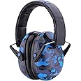 Snug Kids Ear Defenders - Noise Cancelling Headphones Protectors for Children, Toddlers and Baby (Camo - Blue)