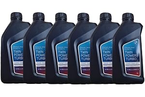 BMW TWIN POWER TURBO 5W-30 Motorolja, Svart, 1 l x 6 Stycken