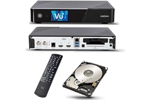 VU+ Uno 4K SE 1x DVB-S2 FBC Twin Tuner 2TB HDD Linux Receiver UHD 2160p