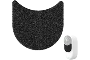 HAMKU 1 Pièces Protection Anti-Vent pour Micro pour Insta360 GO 3/GO 3S,La coupe moulante en coton coupe-vent et antibruit réduit le bruit du vent - radio transparente