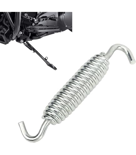 Molla Cavalletto Per Scooter E Moto | 10.2cm | Modelli Softail 2007-2018 | Nera - Foto 5