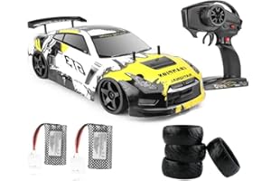 HEBXMF RC Drift Racing Car 70KM/H Haute Vitesse Télécommande Voiture Drift pour Enfants Adultes, 1/10 Échelle GT RC Véhicules Drift Car Super Fast RC Sport Racing Car Drift Toy Truck