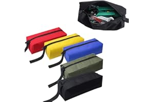 ZffXH Fermetures éclair Utilitaire impermeabile en Tissu Pochettes Plus Petite des vis Clous Outils Les organisateurs Bourse Vide à Toute épreuve Trousse boulons écrous