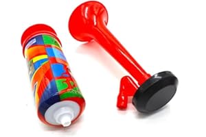 streeHerjjkeA1 Air Horn Luftdruck-Fanfare Air Horn Extrem Laut Druckluft tröte Trompete Airhorn Signal Horn für Fussball Fanfare Druckluft Fanfare Luftdruck manuelle Stadion-Trompete