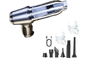 bergxperten carclineb car vacuum cleaner Cordless 3 - in - 1 Handheld Vacuum Cleaner with Built - in 4000mAh Battery, 9000PA Powerful Suction, Wet & Dry, Washable Filter