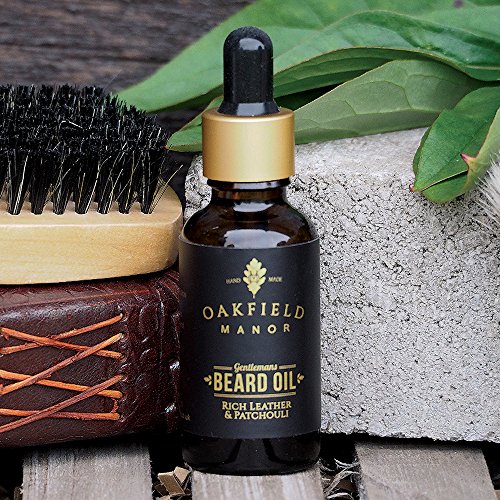 Oakfield Manor Rich Leather & Patchouli Beard Oil - 30ml