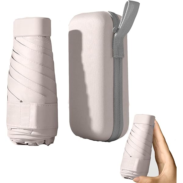 Parapluie Pliant Anti-Uv 6 Branches, Mini Parapluie Avec